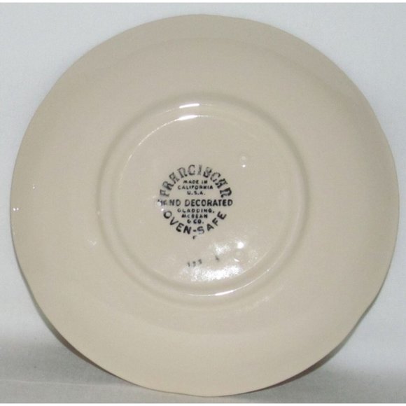 Franciscan China APPLE Cup and Saucer Set (USA) - Picture 3 of 3